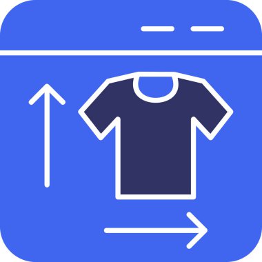 Gömlek giysisi simgesi