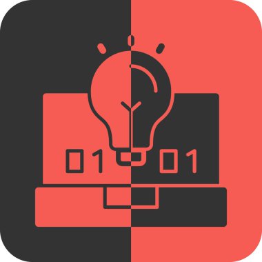 Yeni bir fikrin resmiyle birlikte ampul..