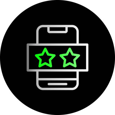 Kişisel ve ticari kullanım için vektör mobil simgesi.