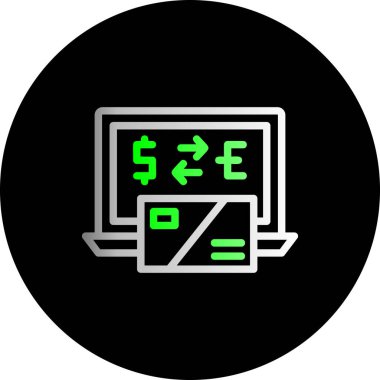 seo modern simgesinin vektör illüstrasyonu