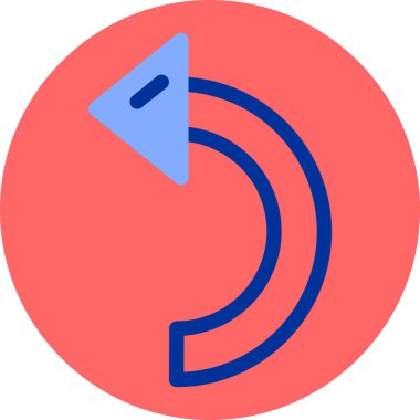 Pusula. Web simgesi basit tasarım