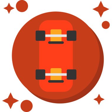 araba simgesi vektör illüstrasyonu