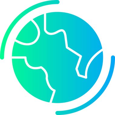 Gezegen Dünya simgesi