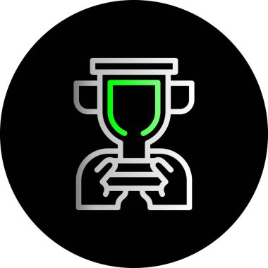 Modern bir simgenin vektör illüstrasyonu