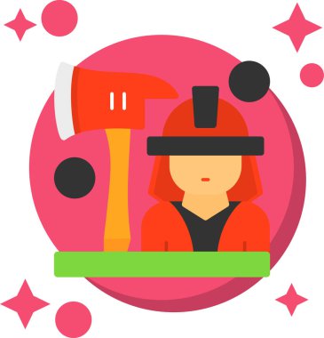 Şapkalı bir kız ve bardakla içkili bir şapka. vektör