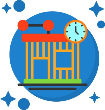 Lunapark eğlence simgesi