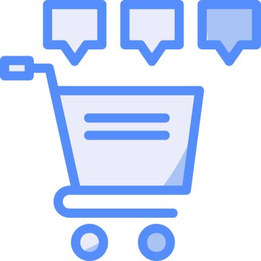 Sepet ecommerce alışveriş simgesi