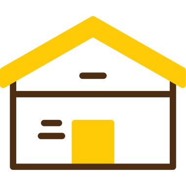 ev ikonu. Basit tasarım