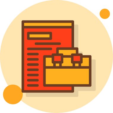 Nakit para ikonu düz stil