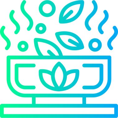 Yemek. Web simgesi basit illüstrasyon