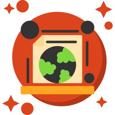 Para için. Web simgesi basit illüstrasyon