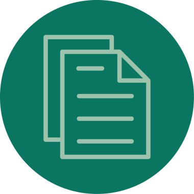 kişisel ve ticari kullanım için dosya vektör simgesi simgesi vektör çizimi..