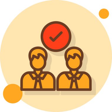 iş adamlarının simge ile buluşması - taslak biçimi