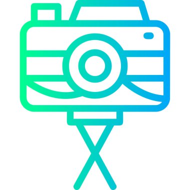 kamera kamera simgesi vektör illüstrasyon çizelgesi