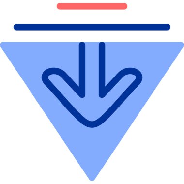 Ok. Web simgesi basit illüstrasyon