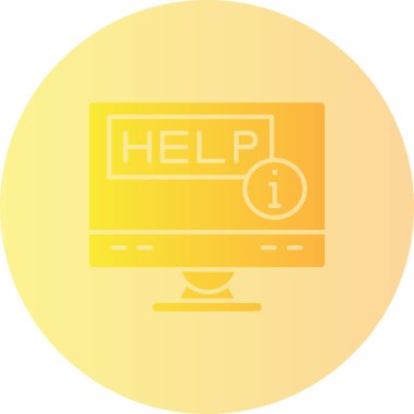 yardım simgesi çizimi