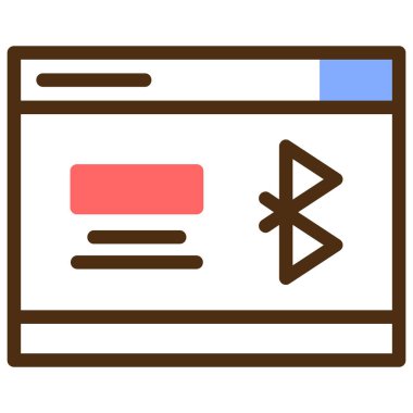 Ağ simgesi. vektör illüstrasyonu