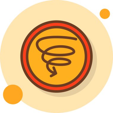 Yemek. Web simgesi basit tasarım