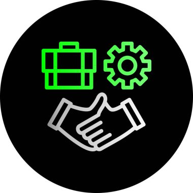 Vektör ayarı Simge illüstrasyonu