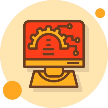 seo modern simgesinin vektör illüstrasyonu