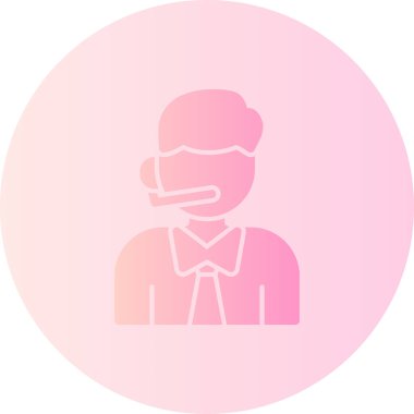 Kadın vektör simgesi çizimi