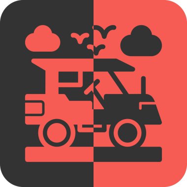 Gıda simgesinin vektör illüstrasyonu