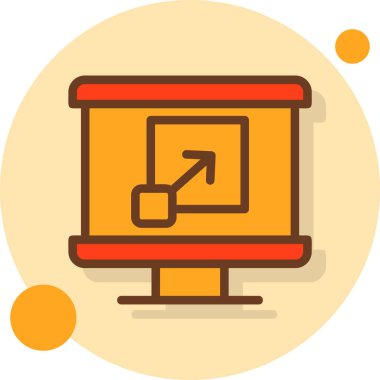 seo modern simgesinin vektör illüstrasyonu