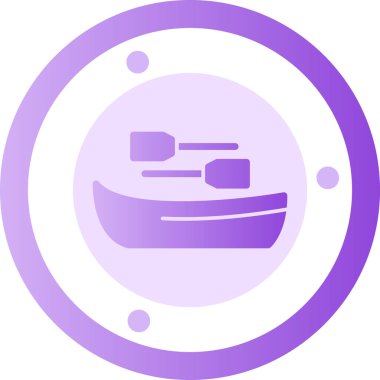 Gemi. Web simgesi basit illüstrasyon