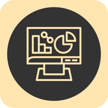 vektör izleyici simgesi illüstrasyonu