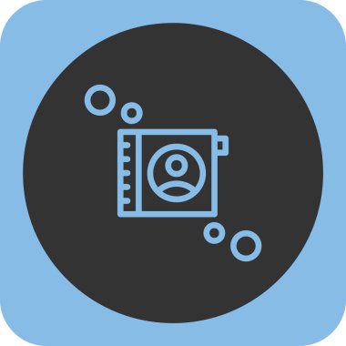 seo modern simgesinin vektör illüstrasyonu