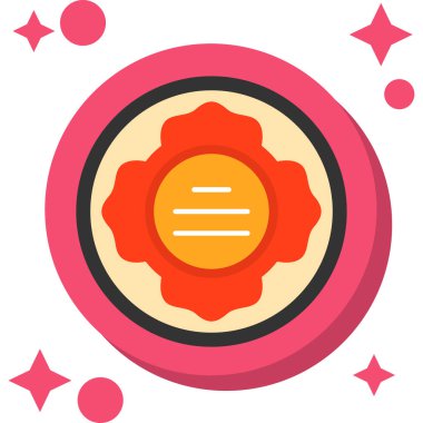 Tasarımınız için bir arkaplanın vektör illüstrasyonu