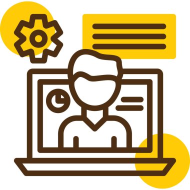 veri analiz simgesi vektör illüstrasyonu