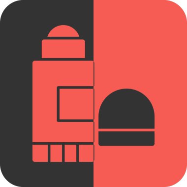 Sigaralı bir adamın vektör simgesi