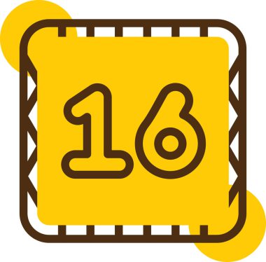 Takvim simgesi vektör illüstrasyonu