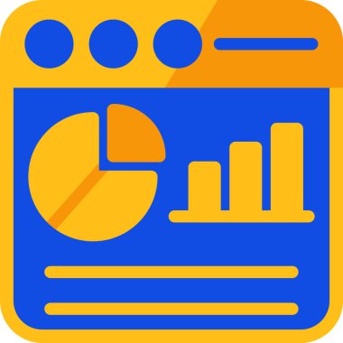 iş simgesi vektör illüstrasyonu
