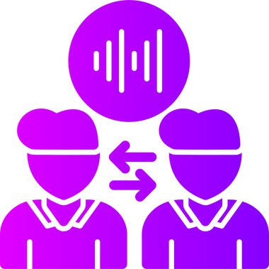 Müşteri simgesi, basit illüstrasyon