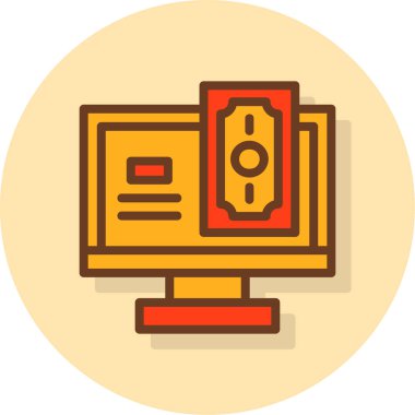 Kamera. Web simgesi basit illüstrasyon