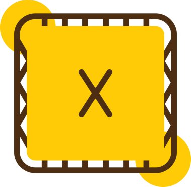 Kağıt çıkartmasının simgesi