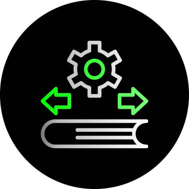 Simge Moda Biçimi İzole Arkaplanda Ayarlanıyor