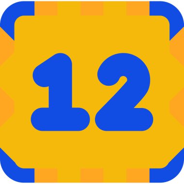 number one icon vector illustration