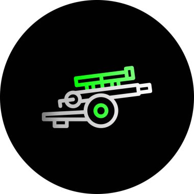 araba simgesi vektör illüstrasyonu