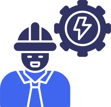 Mühendis adam ikonu