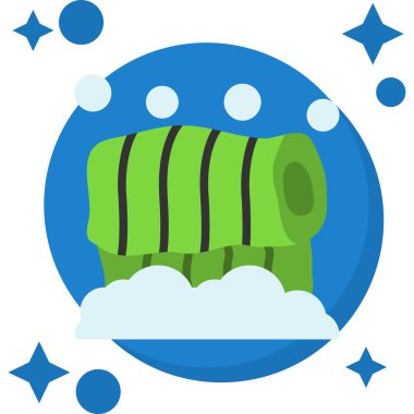 Çizgi film arkaplanının vektör çizimi