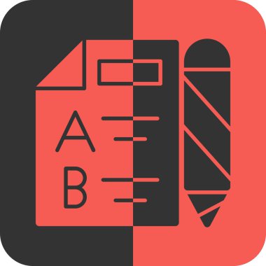 b & b simgesinin vektör çizimi