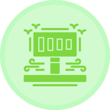 Bilet. Web simgesi basit illüstrasyon