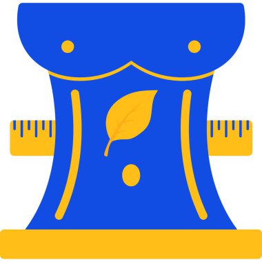 Dikiş makinesi. Web tasarımı basit illüstrasyon