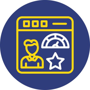 seo modern simgesinin vektör illüstrasyonu