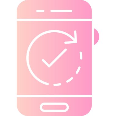 mobil uygulama simgesi vektör illüstrasyonu