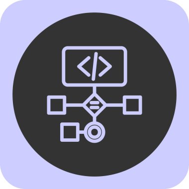 Modern b 'nin vektör illüstrasyonu