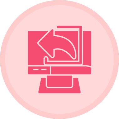 seo modern simgesinin vektör illüstrasyonu